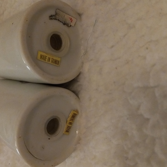 Vintage Dallas Texas State Flag Salt and Pepper Shaker Set Made in Taiwan - Picture 4 of 6